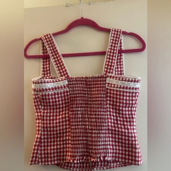 Reformation Eloise Linen Top - Picture 6 of 8